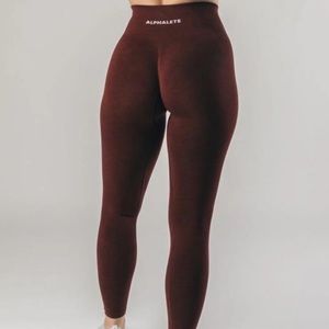 Alphalete Amplify Leggings in Copper size M